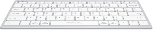 Клавиатура A4Tech Fstyler FBX51C (серебристый/белый)