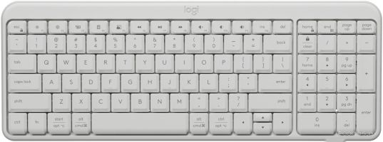 Клавиатура Logitech K251 Compact Bluetooth Wireless Keyboard 920-013364 (белый, нет кириллицы)