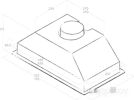 Кухонная вытяжка Jet air Viera GR/A/72 PRF0153829