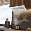 Кухонная вытяжка Weissgauff TEL 600 2M White Glass
