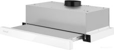 Кухонная вытяжка Weissgauff TEL 600 2M White Glass