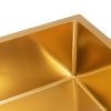 Кухонная мойка ARFEKA ECO AR 70х50+CL AR G+DS AR (Gold Decor)