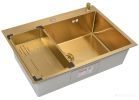 Кухонная мойка ARFEKA ECO AR 70х50+CL AR G+DS AR (Gold)