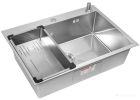Кухонная мойка ARFEKA ECO AR 70х50+CL AR G+DS AR (Satin Decor)