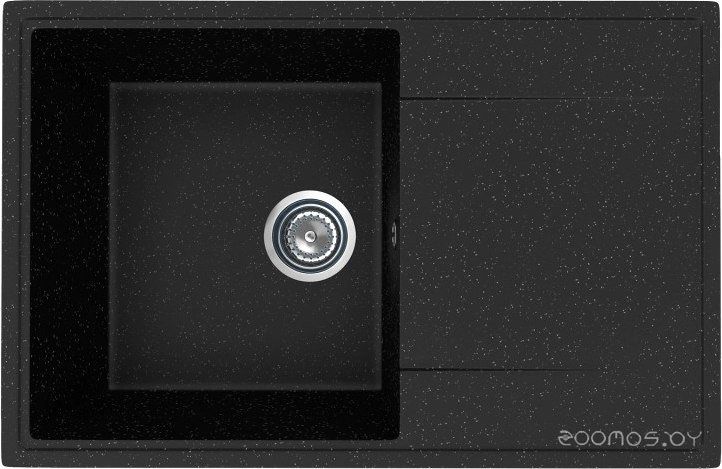 Кухонная мойка Mixline ML-GMU07 556736 (черный камень)