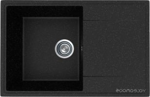 Кухонная мойка Mixline ML-GMU07 556736 (черный камень)