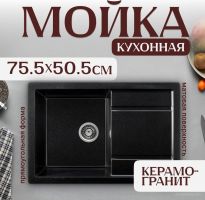 Кухонная мойка Saniteco Fama (оникс)