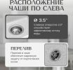 Кухонная мойка Saniteco Rosa (серый)