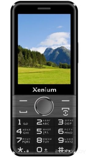 Телефон Xenium X800 (черный/серый)