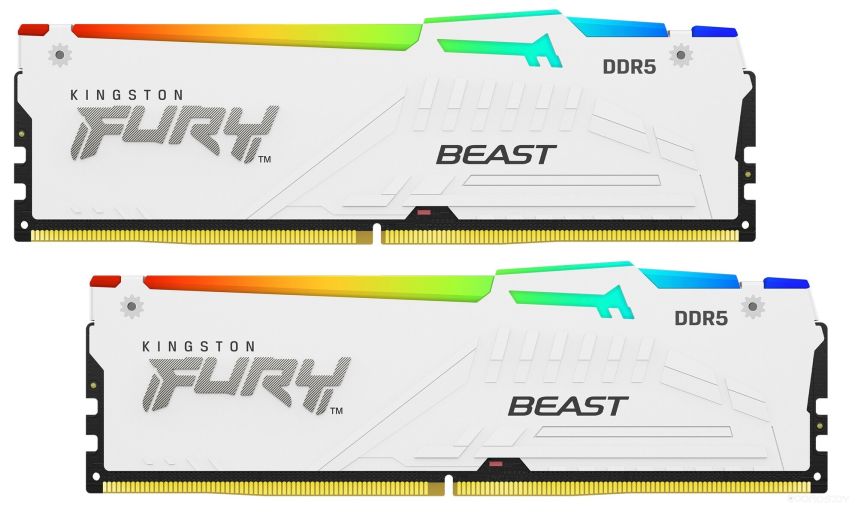 Оперативная память Kingston FURY Beast RGB 2x16ГБ DDR5 5600 МГц KF556C40BWAK2-32
