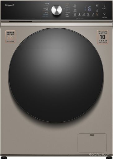 Стирально-сушильная машина Weissgauff WMD 61211 D Inverter Steam Champagne
