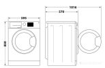 Стирально-сушильная машина Whirlpool FFWDB 864489 SV EE