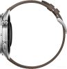 Умные часы Huawei Watch GT 6 46 мм (серебристый, с коричневым кожаным ремешком, международная версия)