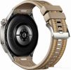 Умные часы Huawei Watch GT 6 Pro 46 мм (серебристый, с коричневым плетеным ремешком, международная версия)