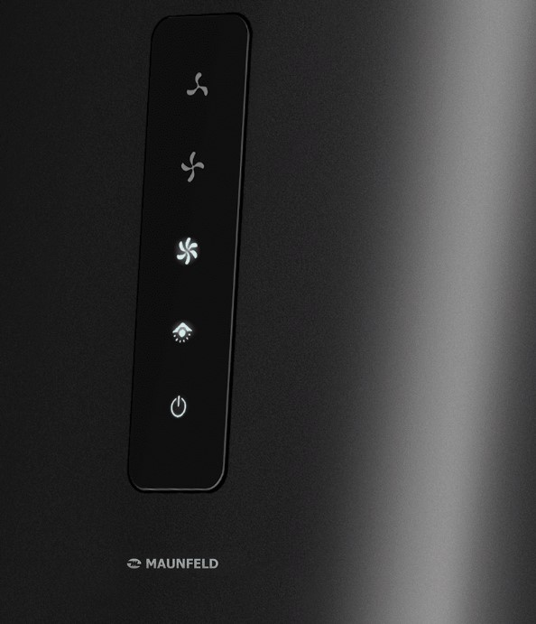 Вытяжка коробчатая Maunfeld Vega 39 Wall Sensor LED (черный), фото 7