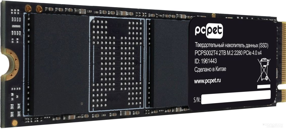 SSD PC PET PCPS002T4 2TB
