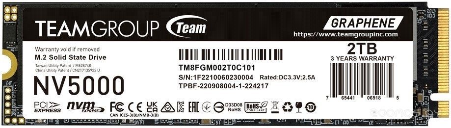 SSD Team NV5000 2TB TM8FGM002T0C101