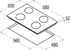 Варочная панель Schtoff H6002C16IS Black
