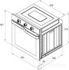 Электрический духовой шкаф Schtoff Decor 1200