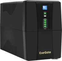 Источник бесперебойного питания Exegate SpecialPro UNB-800.LED.AVR.4C13.RJ.USB EX292774RUS