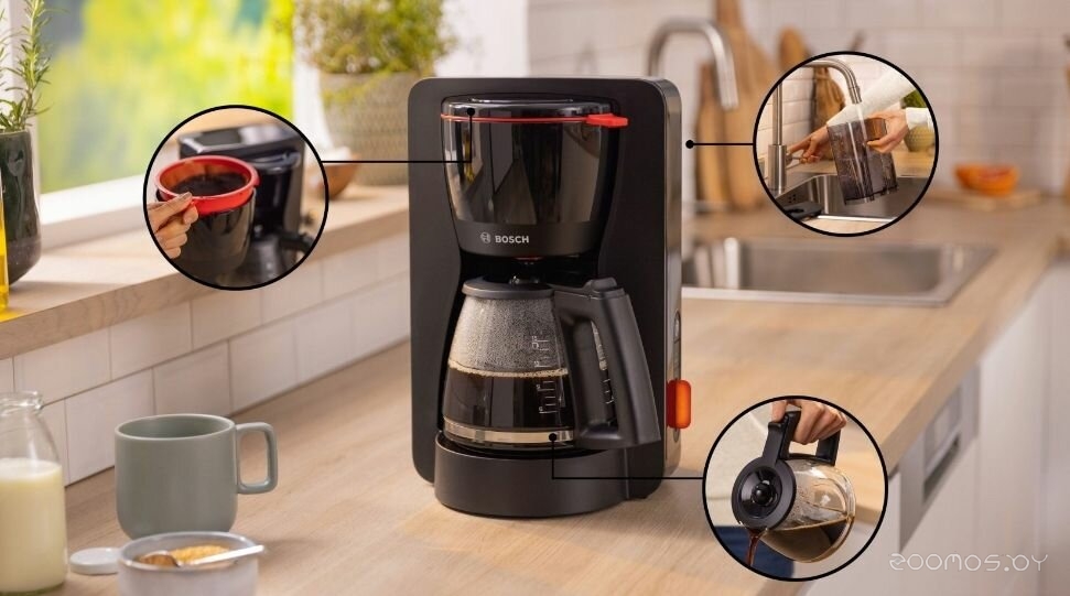 Капельная кофеварка Bosch MyMoment TKA3M133, фото 4