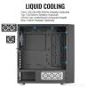 Корпус Aerocool Skribble SKRIBBLE-G-BK-V1