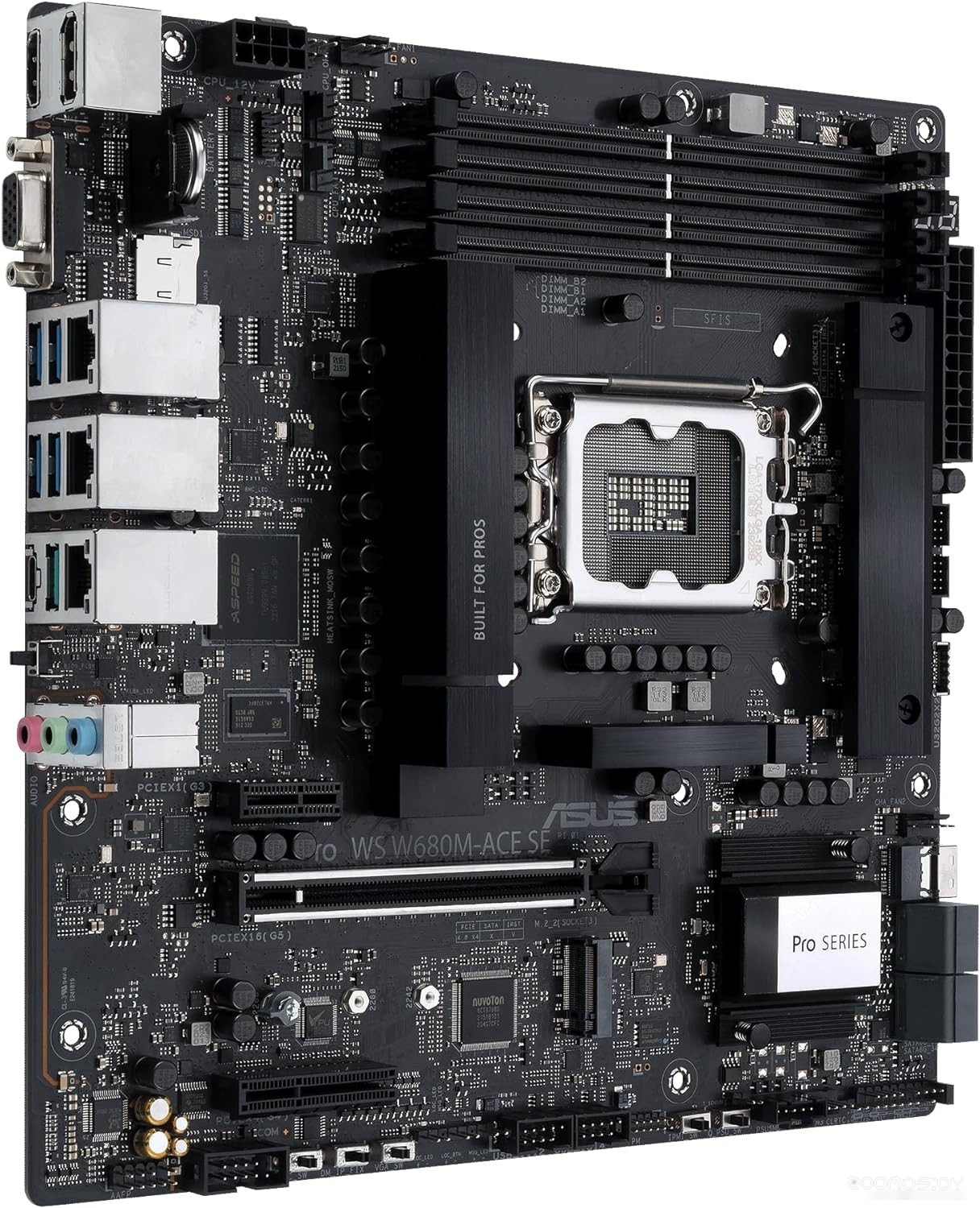 Материнская плата Asus Pro WS W680M-ACE SE, фото 4