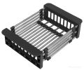 Кухонная мойка ARFEKA ECO AR 70х50+CL AR+DS AR (Black Decor Millet Grains)