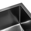 Кухонная мойка ARFEKA ECO AR 70х50+CL AR+DS AR (Black Decor Millet Grains)