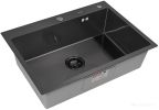 Кухонная мойка ARFEKA ECO AR 70х50+CL AR+DS AR (Black)