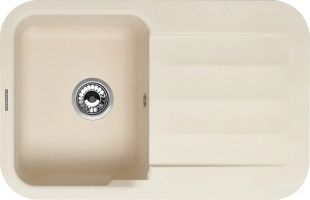 Кухонная мойка Kuppersberg Lira 1B1D Ecru