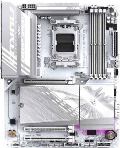 Материнская плата Gigabyte B850 Aorus Elite WiFi7 Ice (rev. 1.1)