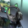 Наушники Borofone Phantom Cat BO106 (черный/розовый)