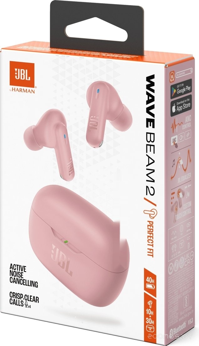 Наушники JBL Wave Beam 2 (розовый), фото 3