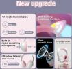 Наушники Onikuma GT838 Cat Ear (белый/розовый)