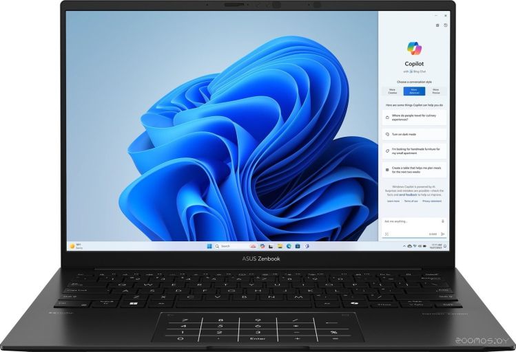 Ноутбук Asus Zenbook 14 OLED UM3406GA-QD130