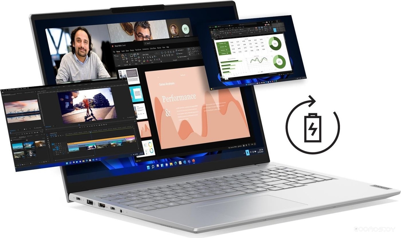 Ноутбук Lenovo ThinkBook 16 G8 IAL 21SK008WCD, фото 9
