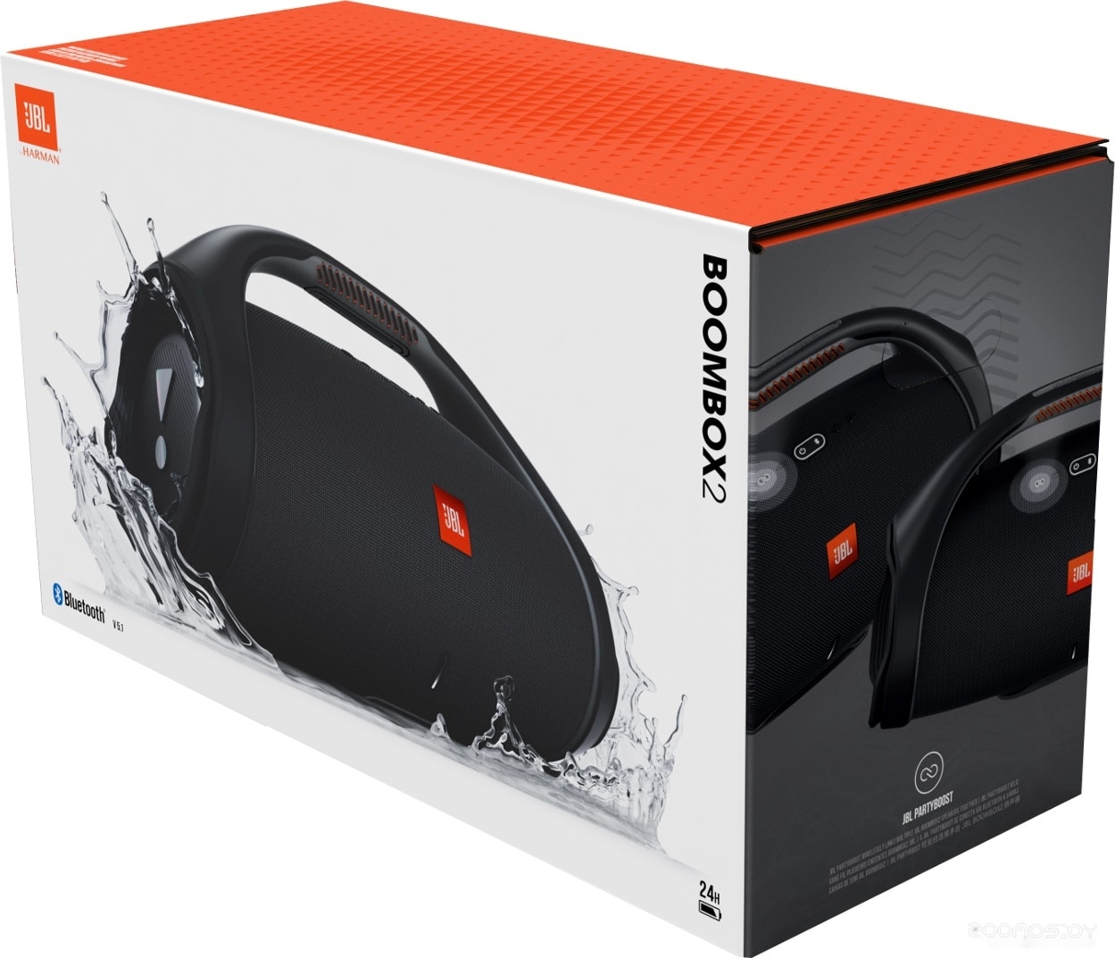 Беспроводная колонка JBL Boombox 2 (черный), фото 8