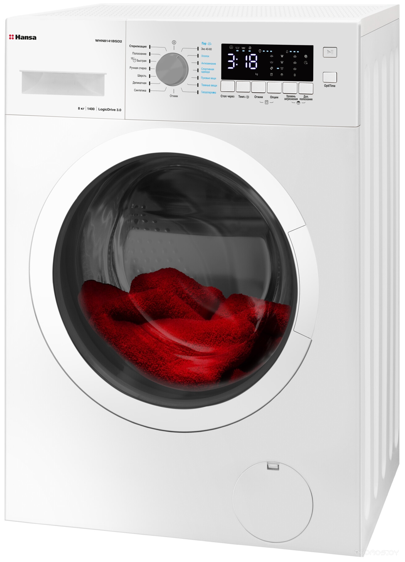 Стиральная машина Hansa WHN8141BSD2, фото 6