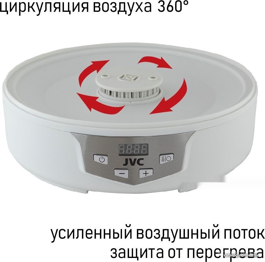 Сушилка для овощей и фруктов JVC JK-FD752, фото 8