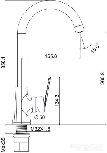 Смеситель Ekko EM4093