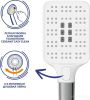 Смеситель Lauter Comfort 21YH40400 с душевым гарнитуром Ferro 64085