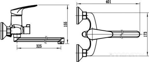 Смеситель Wellerein Blank 21BK31