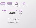 Телевизор Evo TV 43 Black TD0051752RU