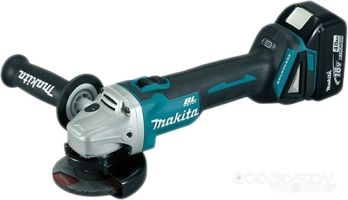 Угловая шлифмашина Makita DGA504RME (с 2-мя АКБ, кейс)