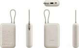 Внешний аккумулятор Xiaomi Power Bank P15ZM 10000mAh (бежевый, международная версия)