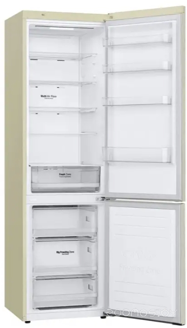 Холодильник с нижней морозильной камерой LG GA-B509MESL, фото 6