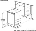 Мини-холодильник Maunfeld MBL88SWGR Inverter