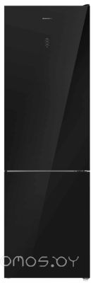 Холодильник с морозильником Maunfeld MFF200NFB Inverter