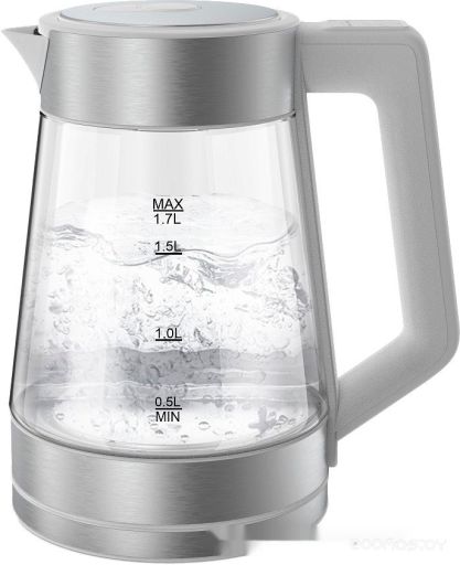Электрический чайник Brevio Glass Kettle BV8060 (белый)